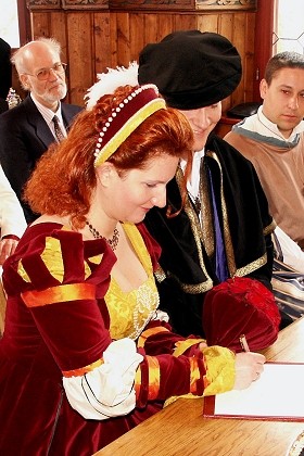 Mittelalterliche Hochzeit 010a