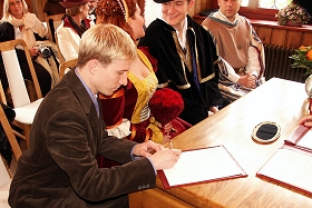 Mittelalterliche Hochzeit 012c